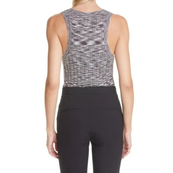 ATM ANTHONY THOMAS MELILLO Space-Dyed Ribbed Silk and Cotton-Blend Tank - NWT - Picture 3 of 4